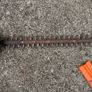 STIHL HS 45 petrol hedge trimmer with 24-inch double-sided cutting blade. Image 2