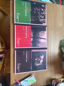 FE1 Contract, Property and Criminal Study Manuals