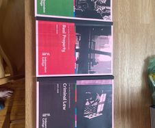FE1 Contract, Property and Criminal Study Manuals