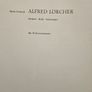 Aalfred Lorcher. Sculpture Relief Drawings.  First Edition Large Volume Paperback With Dustjacket In Good Condition.  See Photos For Same. Image 3