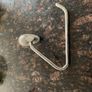 Towel hanger, bracket for toothbrush glass and brackets for towel rail. Image 2