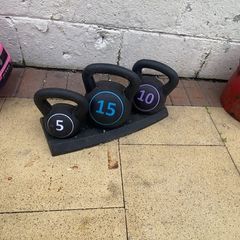 kettle bell set