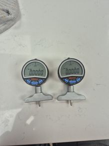 2 Mitutoyo digital depth gauge