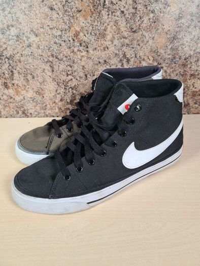 Nike Court Legacy Mid Canvas Tennis Trainers Size Uk 7 Eu 41