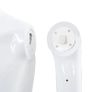 Full Body Male Mannequin with Glass Base Glossy White 185 cm Image 9