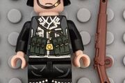 Lego compatible, military figures, German infantry. 15 figures plus rifles.