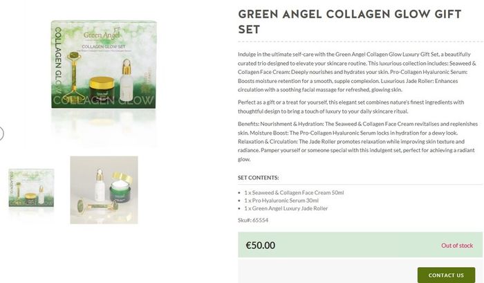 Green Angel Collagen gift set