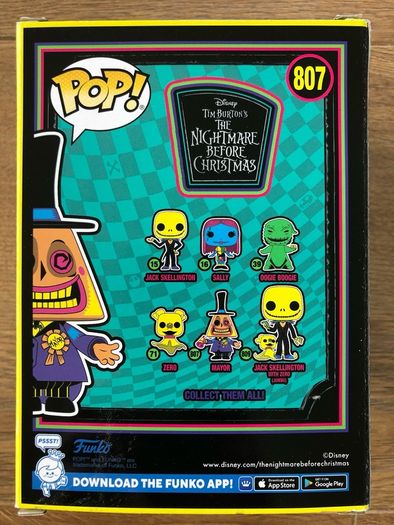 Funko The Nightmare Before Christmas Blacklight Bundle (8 Pops!)