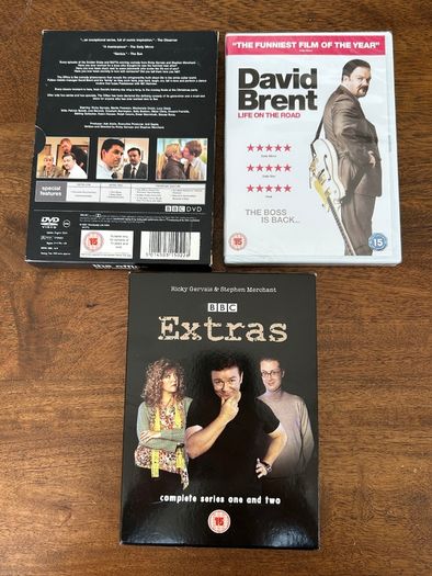 DVD Ricky Gervais - The Office - David Brent - Extras