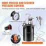 Spray Paint Pressure Pot 15L/3.75gal Pressure Pot Tank, 60 psi Adjustale Pressure, Steel Pressure Pot Paint Tank with Spray Gun, Hoses, Pressure Gauge, for Home Decor and Industry Painting Image 5
