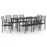 9 Piece Garden Dining Set Image 3