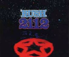 RUSH 2112 original 1976 release vinyl record in vg+ condition