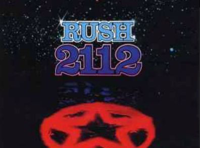 RUSH 2112 original 1976 release vinyl record in vg+ condition