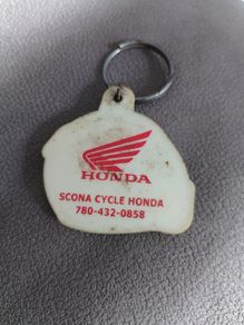 Motorcycle keyring