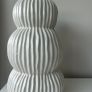 White Ceramic Decorative Vase Image 4