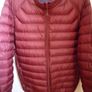 Spital Fields Gents Quilted Puffer Bomber  90% Down Puffer & 10% Feather Zipped Jacket coat. Medium. Colour Wine/burgundy/oxblood. Immaculate. Spitalfields Image 10