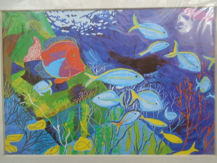 "Sea bed", Corinne Randall, Print, Picture,New
