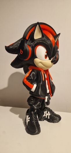 Shadow the Hedgehog Urban Vibes - 3D Fan Art Print (46cm)