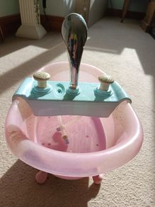 dolls bath