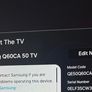 Samsung 50" TV Image 2