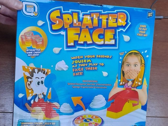 Splatter Face Game