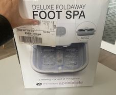 Rio Deluxe Foldaway Foot Spa