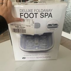 Rio Deluxe Foldaway Foot Spa