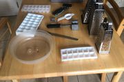 Mix of kitchen utensils