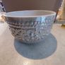 Vintage shiny style thai pattern embossed ceramic bowl Image 5
