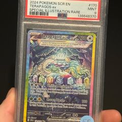 Pokemon Card Terapagos Ex Psa 9