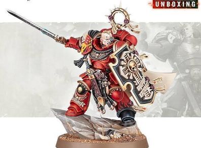 Armageddon Space Marine Captain with Relic Shield - Warhammer 40K