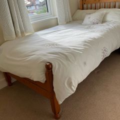 Wooden Single Bed x 2