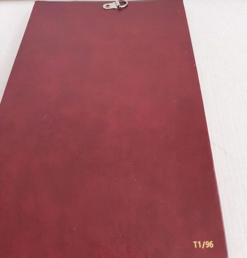 vintage genuine leather phone address book