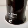 Colourful Louis Mulcahy Vase in red / brown-black Colour way Image 3