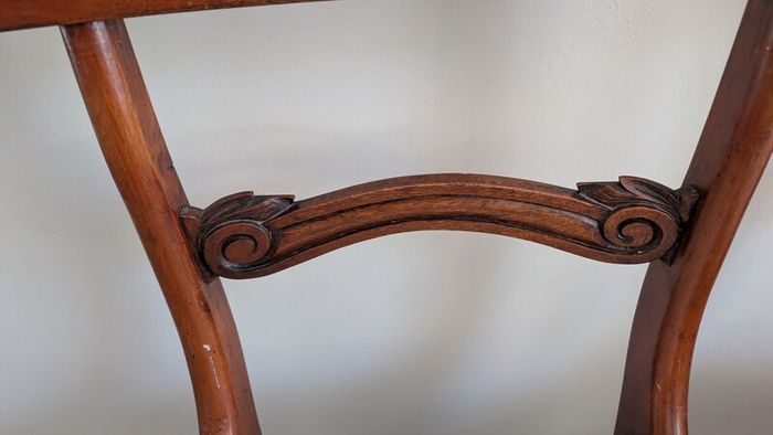 Regency dining room chairs x4