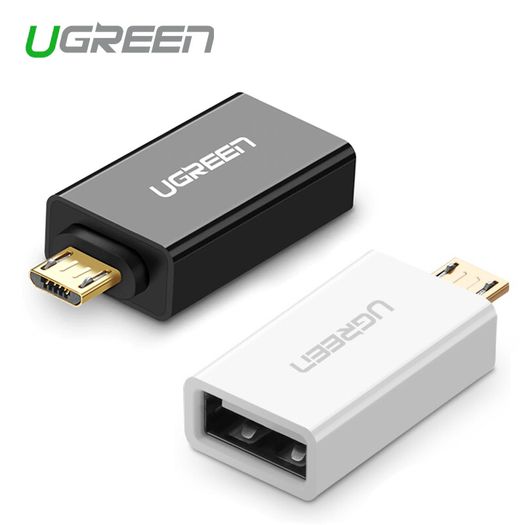 Ugreen OTG Micro USB (Male) to USB-A (Female) QC 3.0-2.0 Charger & Sync Convertor Adapter (Brand New/Warranty)