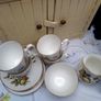 vintage tea set, bone china, Royal Grafton china, delph, tea set Image 5
