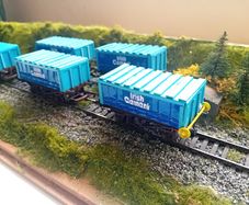 Model Railway  Irish Cement Wagons