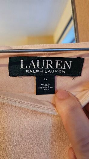 Ralph Lauren light pink dress UK 10