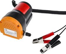 12V 60W Oil Change Pump Extractor Diesel Fluid Scavenge Suction Fuel Transfer Pump with Tubes for Boat, Tubes, Truck, RV, ATV