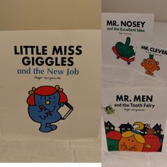 Mr Men Little Miss Large Story Books