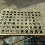 Heavy Early Victorian Brass Footman Trivet Image 6