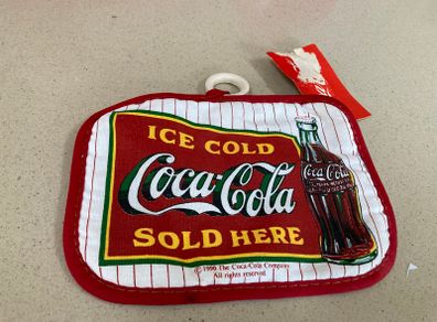 Coca Cola Backing Kitchen Pot Holder