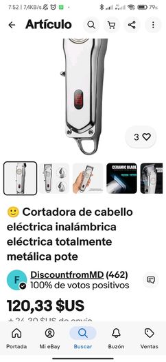 Ceramic hair clipper