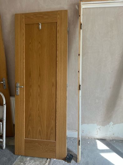 bathroom door and frame ( fire door)