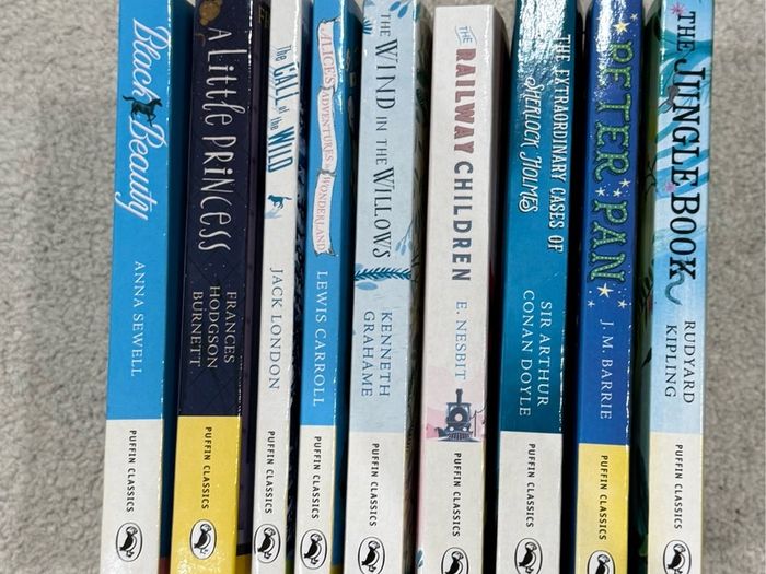 Classic Book collection x 9 books