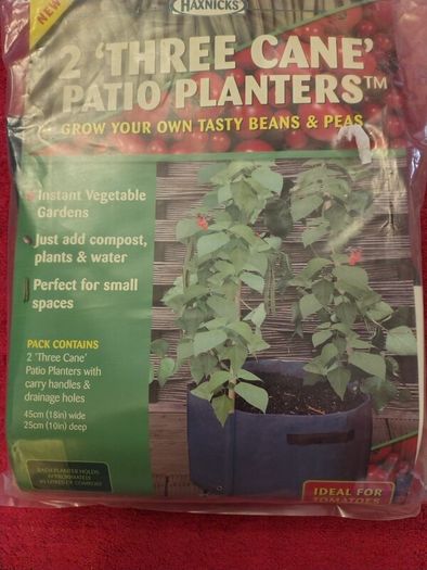 Nine Assorted Patio Planter Packs