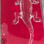 Crystal: Figurines Alligator, 5.1/2 boxed stamp from the Swiss glass manufacturer Glasi Hergiswil, indicating it was handmade in Switzerland since 1817Designer: Roberto Nieder . Image 5