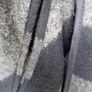 Striped Cowlneck Coat Image 3