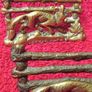 Vintage  Brass Letter Rack  x 2 Image 3